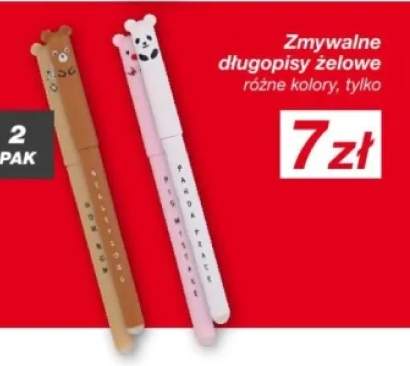 długopis zmazywalny