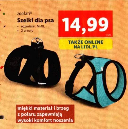 szelki dla psa