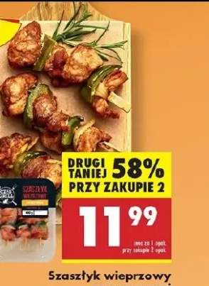szaszłyk wieprzowy