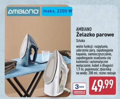 żelazko parowe