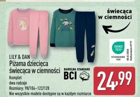piżama dziecięca