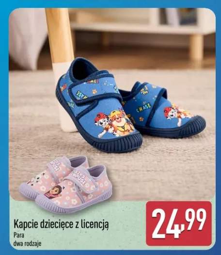 kapcie dziecięce