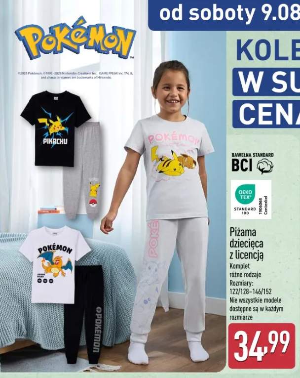 piżama dziecięca