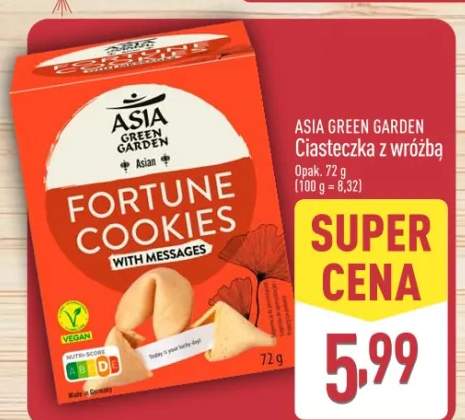 ciasteczka z wróżbą