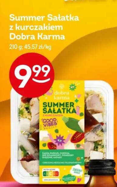 sałatka z kurczakiem