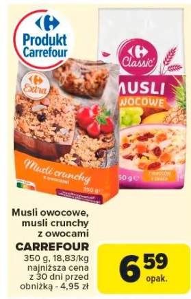 musli owocowe