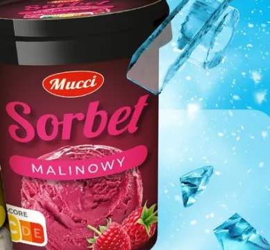sorbet malinowy