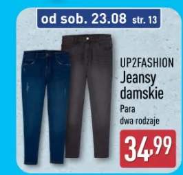 jeansy damskie