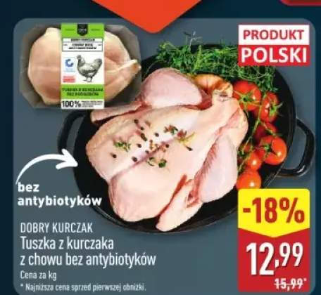 tuszka kurczaka