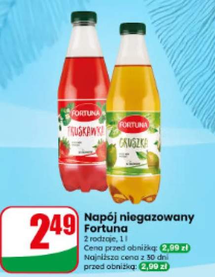 napój niegazowany