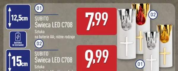 świeca led