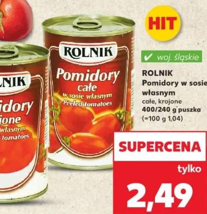 pomidory krojone