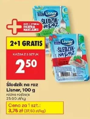 śledzik na raz