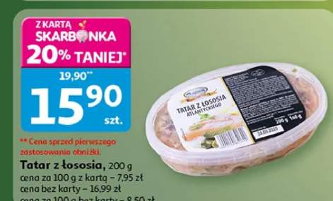 tatar z łososia