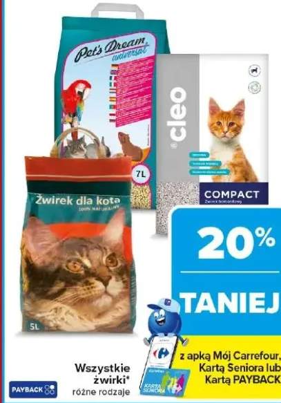 żwirek dla kotów