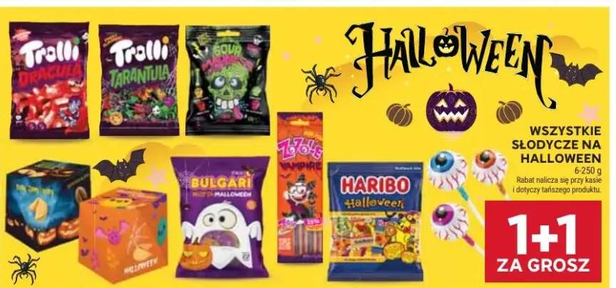 słodycze na Halloween