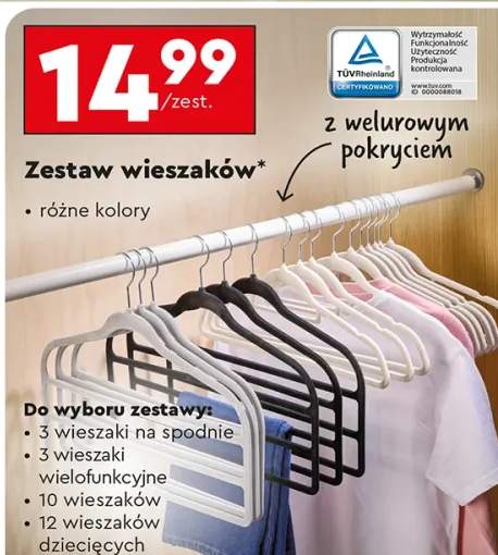 wieszaki odzieżowe