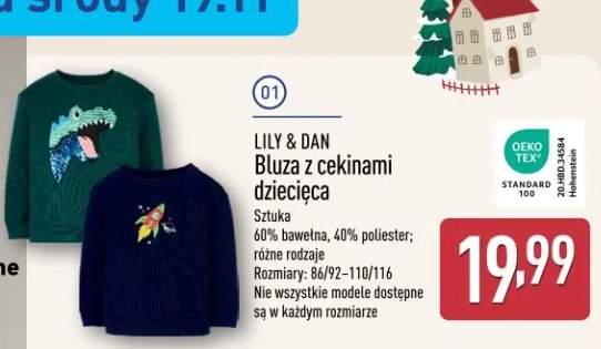 bluza z cekinami
