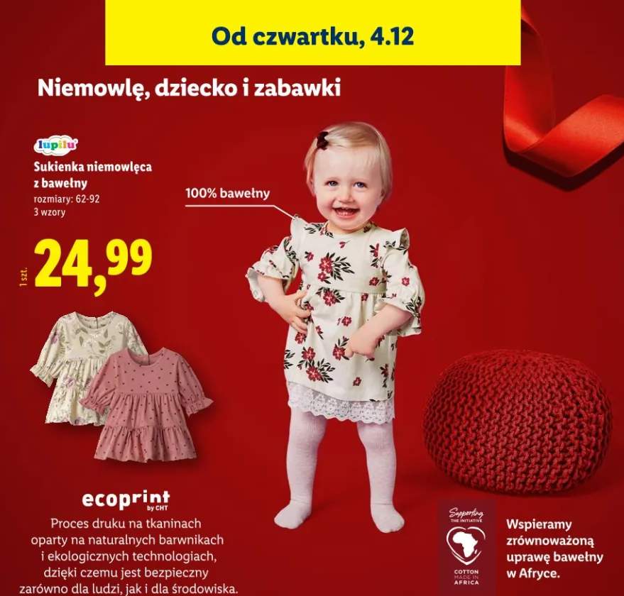 sukienka niemowlęca