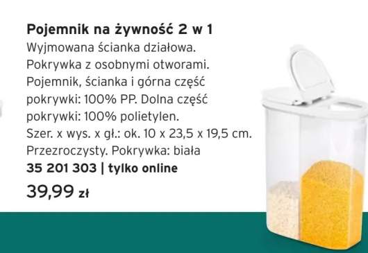 pojemniki do żywności