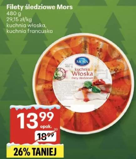 filety śledziowe w sosie