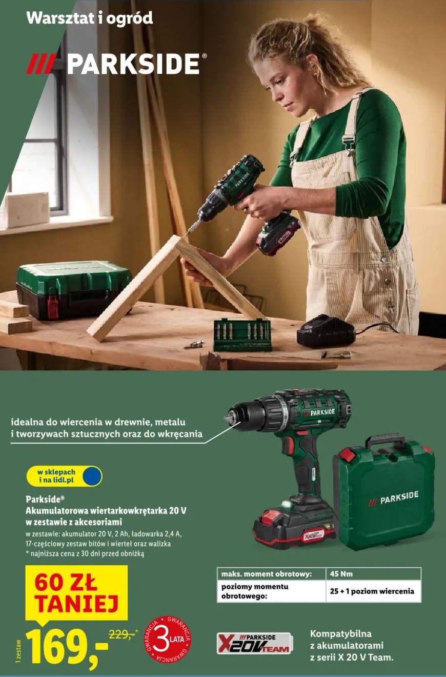 wiertarko-wkrętarka akumulatorowa