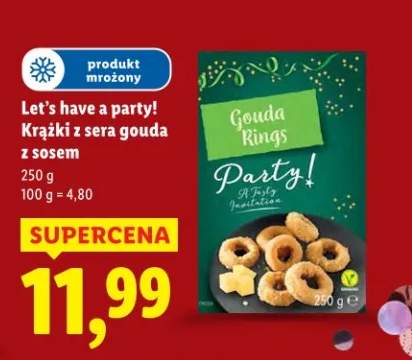 krążki serowe