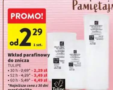 wkład parafinowy do znicza