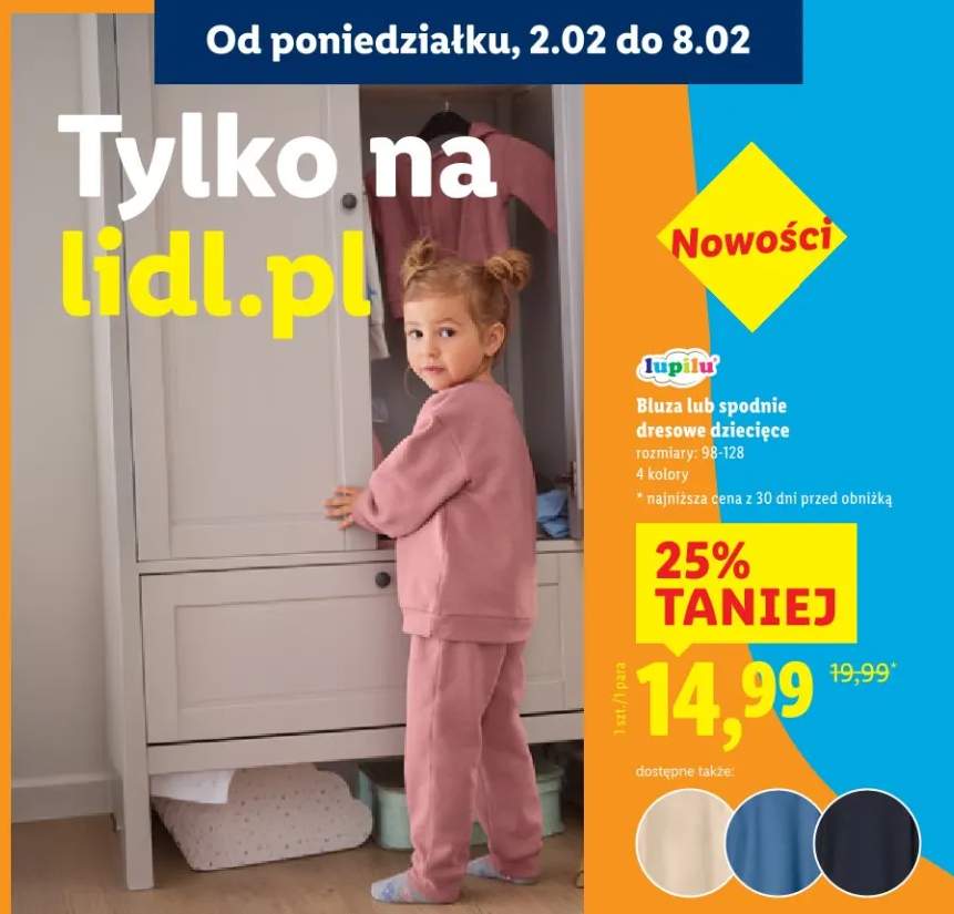 spodnie dresowe dziecięce