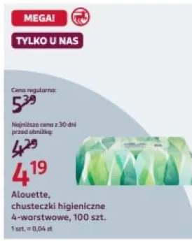 chusteczki higieniczne