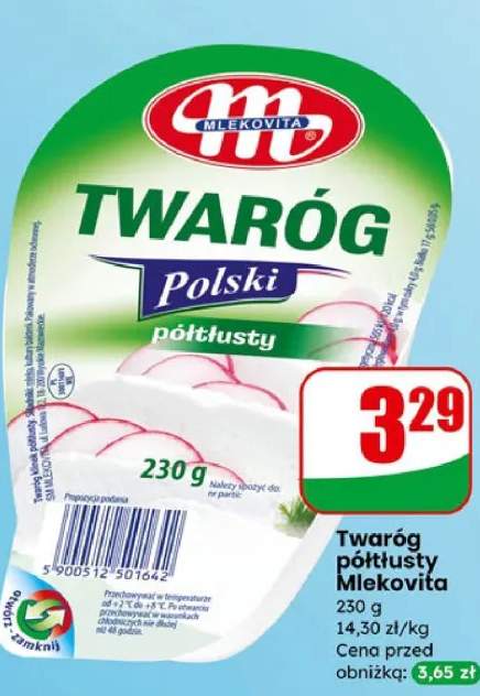 twaróg półtłusty