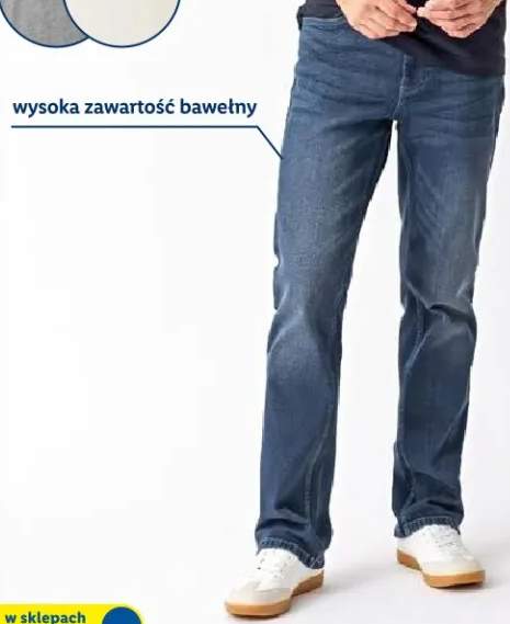 jeansy męskie