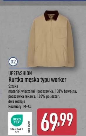 Kurtka męska typu worker