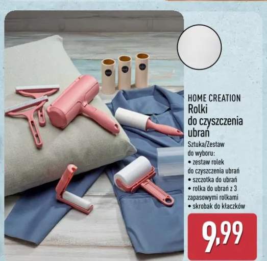 Rolki do czyszczenia ubrań