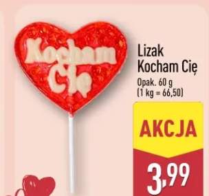 Lizak kocham cię