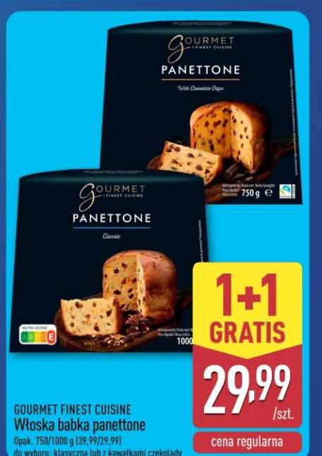 Włoska babka panettone