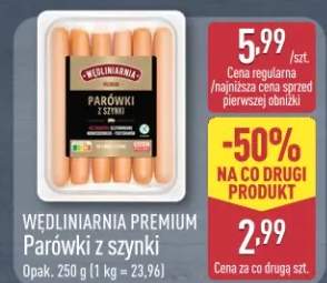 Parówki z szynki
