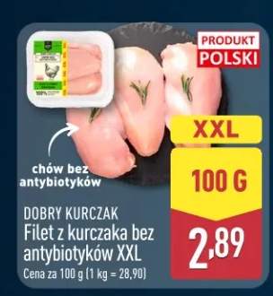Filet z kurczaka bez antybiotyków XXL