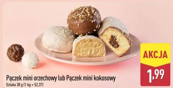 Pączek mini kokosowy