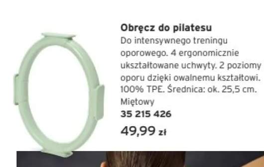 obręcz do pilatesu