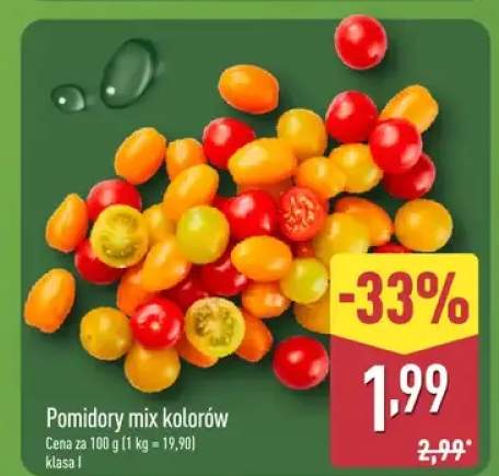 Pomidory mix kolorów