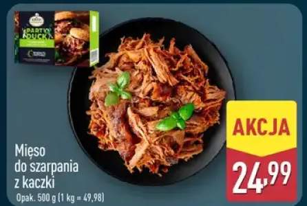 Mięso do szarpania z kaczki