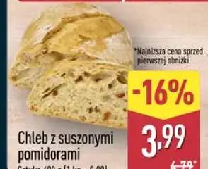 Chleb z suszonymi pomidorami