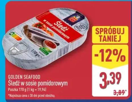 Śledź w sosie pomidorowym