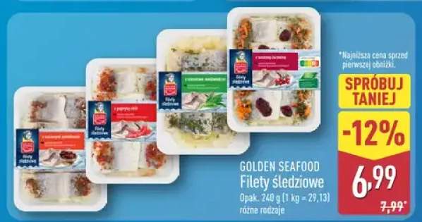 Filety śledziowe różne rodzaje