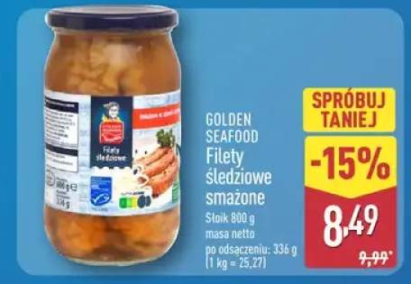 Filety śledziowe smażone