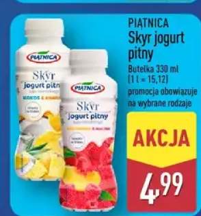 Skyr jogurt pitny butelka 330 ml różne rodzaje opakowania na wybrane rodzaje