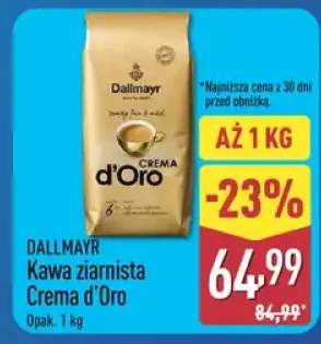 Kawa ziarnista Crema d'Oro