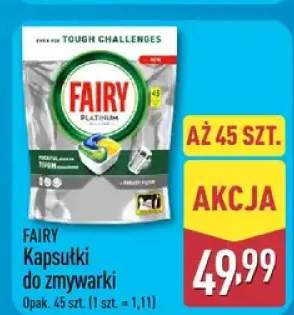 Kapsułki do zmywarki Fairy