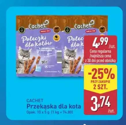 Przekąska dla kota różne rodzaje